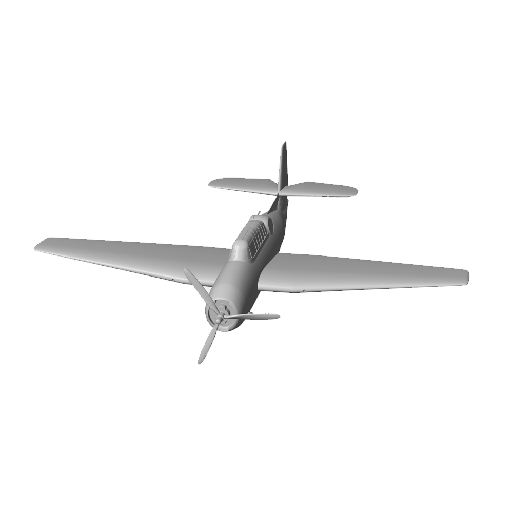 復仇者魚雷轟炸機3D模型